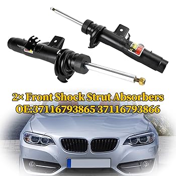 Amazon.com: Frezon 2× Front Shock Strut Absorbers For BMW